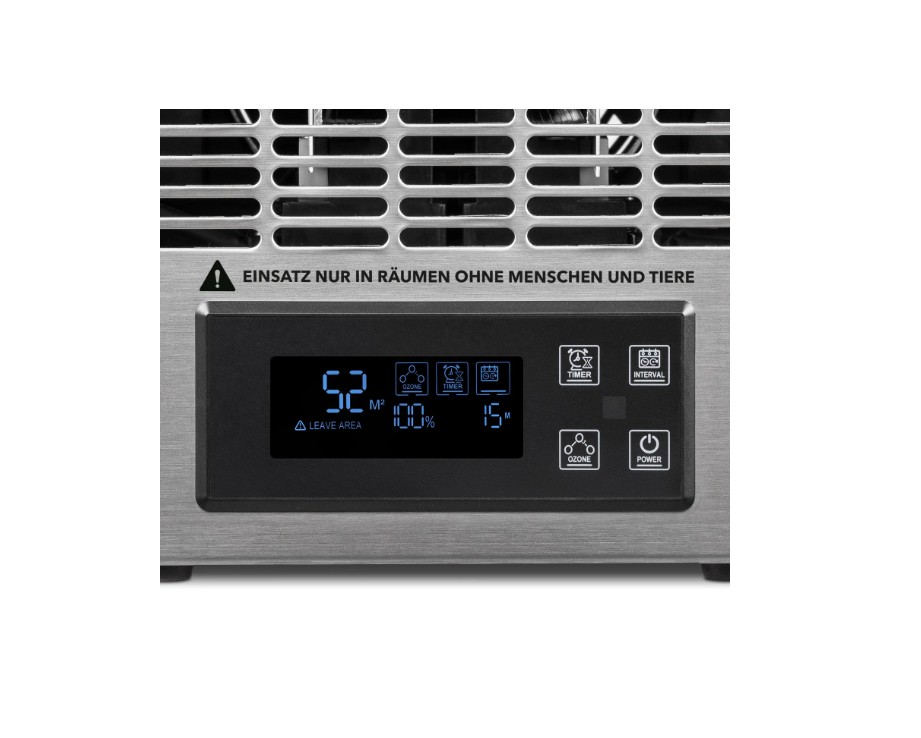 L ozonators - displejs